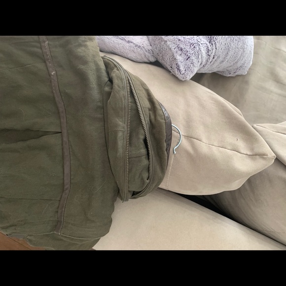 Mackage dark green spring jacket or vest - Picture 14 of 16